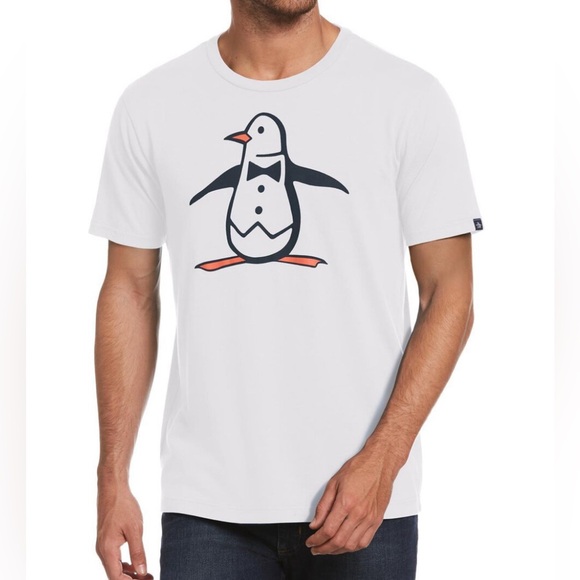 NWT - Original Penguin Men’s Penguin Print T Shirt - Size L - Picture 2 of 7